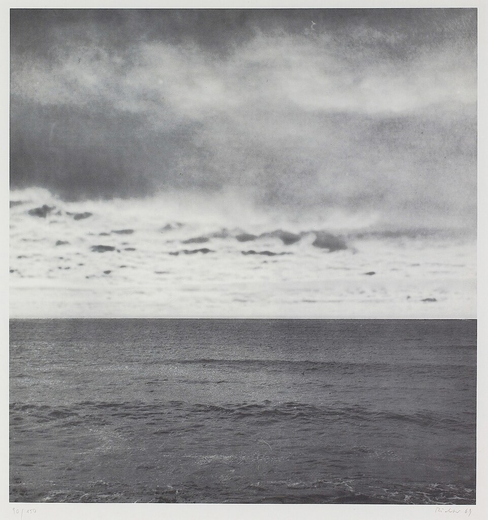 Gerhard Richter - Seascape I