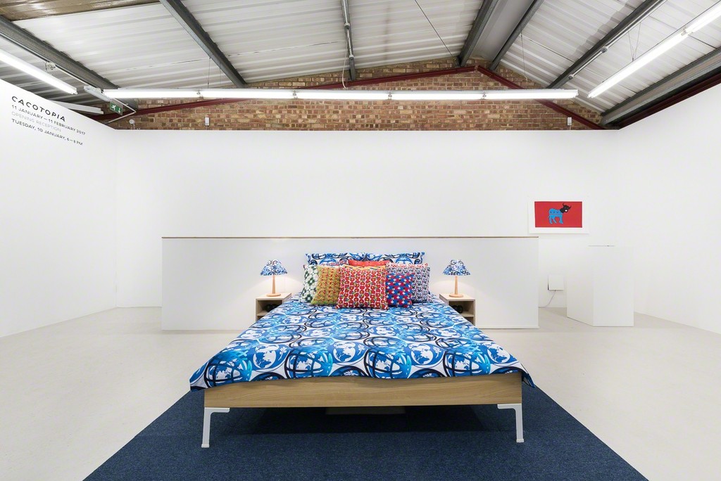 Installation view, Olivia Hernaiz 'Cacotopia' at Annka Kultys Gallery, London, 2017 Photo: Annka Kultys Gallery (Damian Griffiths) Installation view, Olivia Hernaiz 'Cacotopia' at Annka Kultys Gallery, London, 2017 Photo: Annka Kultys Gallery (Damian Griffiths)