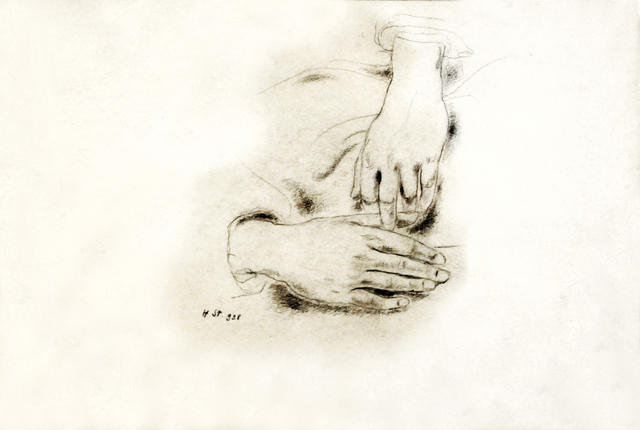 Hedda Sterne, ‘Hands’, 1938, Postmodernism Museum