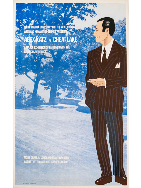 Alex Katz, ‘Alex Katz at Cheat Lake Poster’, 1969, Brooke Alexander, Inc.