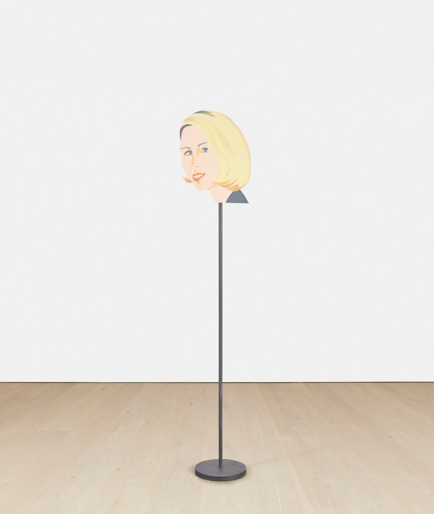 Alex Katz - Jessica (cutout edition, weather vane) (S. 352)
