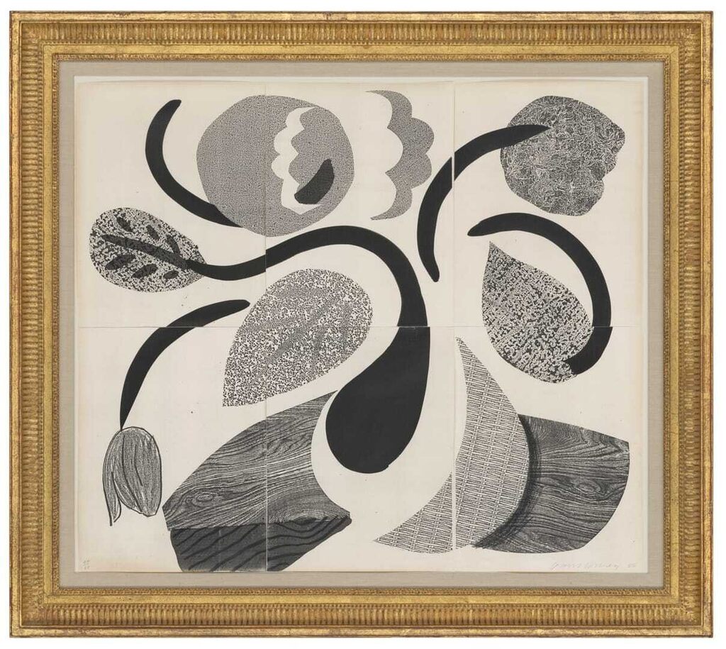 David Hockney - Dancing Flowers