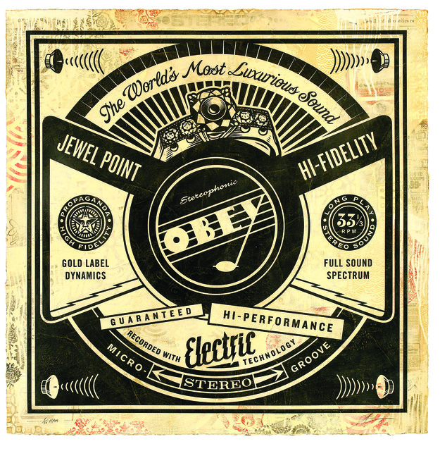 Shepard Fairey (OBEY), ‘Luxurious Sounds’, 2013, Underdogs Gallery