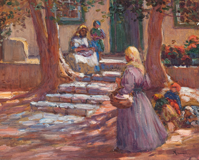 Hugo Naudé, ‘Malay Mothers and Children’, Strauss & Co