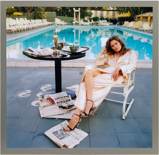 Terry O'Neill, ‘FAYE DUNAWAY MORNING AFTER- LIGHT BOX’, 1977, Blancoe