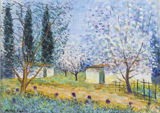 Michele Cascella, ‘Case coloniche’, ArtRite