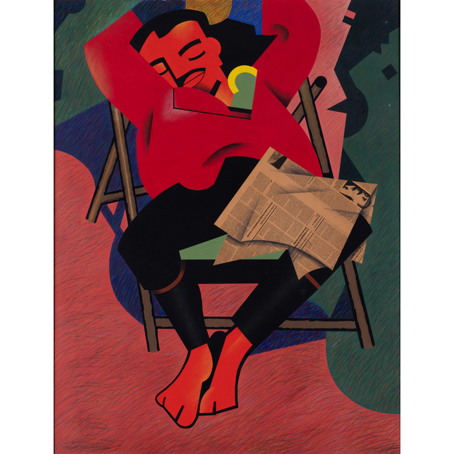 Equipo Crónica, ‘Lecteur assoupi’, 1978, PIASA