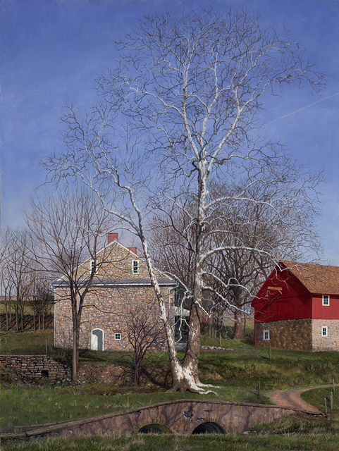 Timothy Barr, ‘Limekiln’, 2020, Painting, Oil on panel, Somerville Manning Gallery
