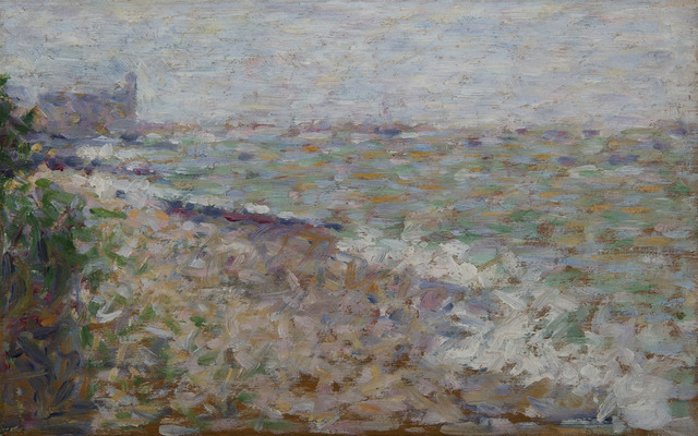 Georges Seurat, ‘Le mouillage à Grandcamp’, ca. 1885, BAILLY GALLERY
