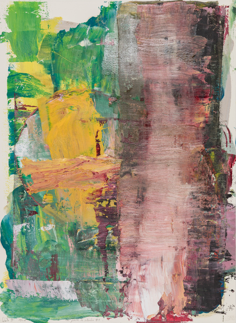 Cabrita, ‘As flores de Setembro #1’, 2019, Painting, Mixed media on paper, Galeria Miguel Nabinho