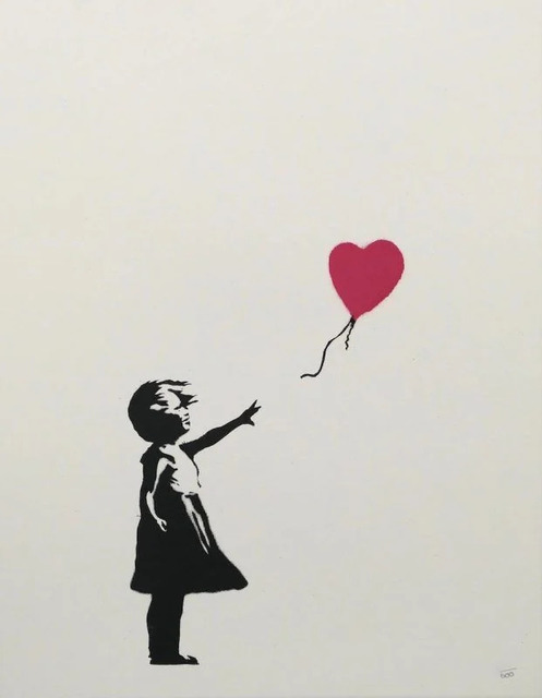 Banksy, ‘Girl With Balloon (Signed)’, 2004, Print, Screenprint, Andipa