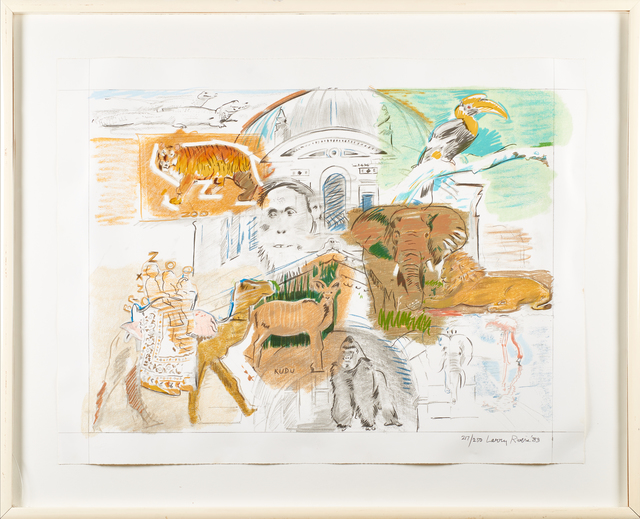 Larry Rivers, ‘Bronx Zoo’, 1983, Rago/Wright