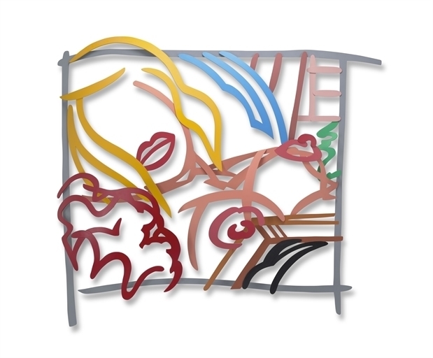 Tom Wesselman - Bedroom Blonde Doodle with Photo (3-D)