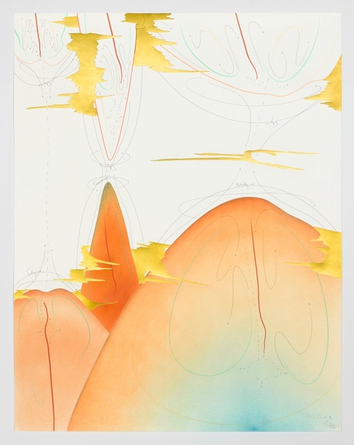 Jorinde Voigt, ‘Hills and Clouds III’, 2017, Michael Fuchs Galerie