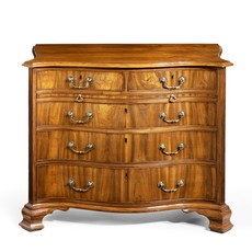 A George III coromandel chest of drawers