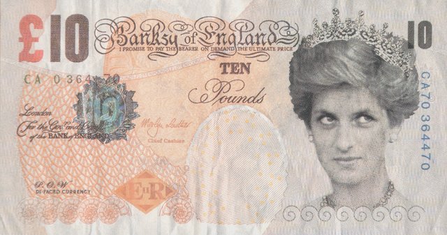 Banksy, ‘Di-Faced Tenner, 10 GBP Note’, 2005, Heritage Auctions
