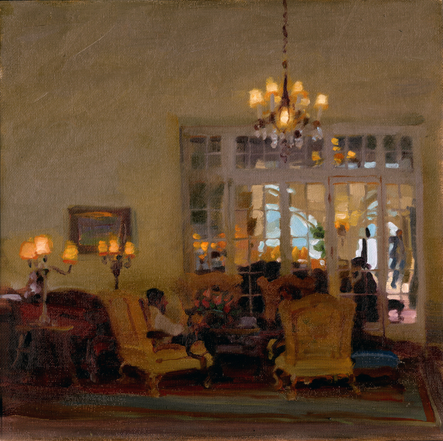 Kim English, ‘Guests of the Estate’, 2021, Painting, Oil, Abend Gallery