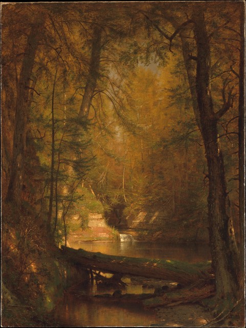 Worthington Whittredge, ‘The Trout Pool’, 1870, The Metropolitan Museum of Art