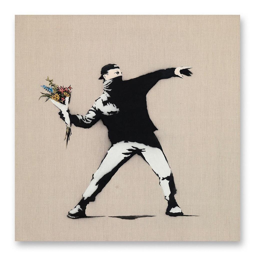 Banksy - Love is in the Air