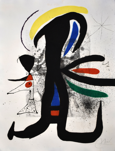 Joan Miró, ‘So and So and her Little Husband | Une telle et son petit mari’, 1970, Gilden's Art Gallery