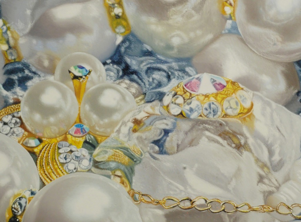 DETAIL IMAGE: Ben Charles Weiner "Gilded Pearls" DETAIL IMAGE: Ben Charles Weiner "Gilded Pearls"