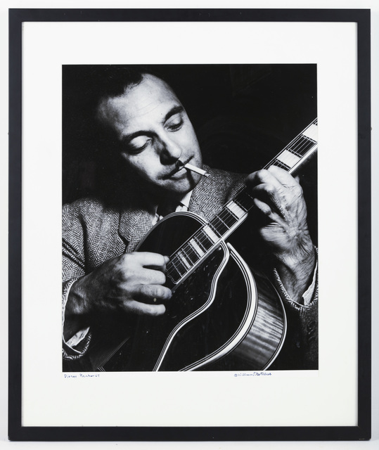 William Gottlieb, ‘Jean Baptiste 'Django' Reinhardt’, 1946, Chiswick Auctions