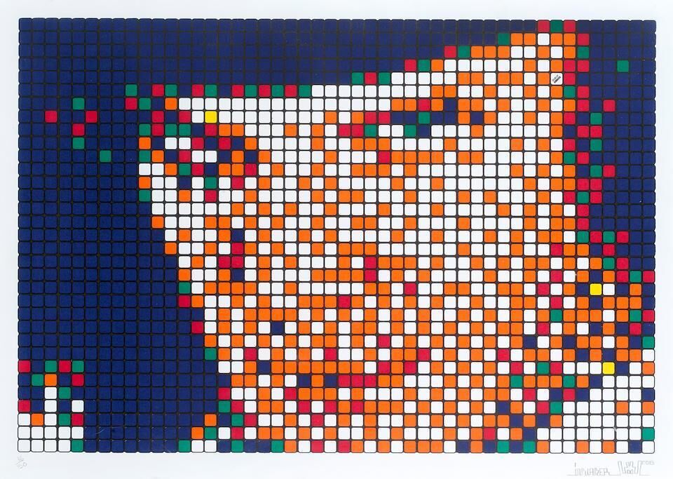 Invader - Rubik Kubrick Clockwork Orange (Alex)