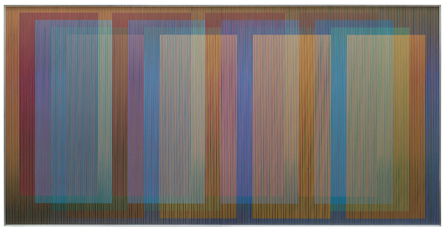 Carlos Cruz-Diez, ‘Phsichromie Panama 82’, 2012, Painting, Chromography on aluminum, Opera Gallery
