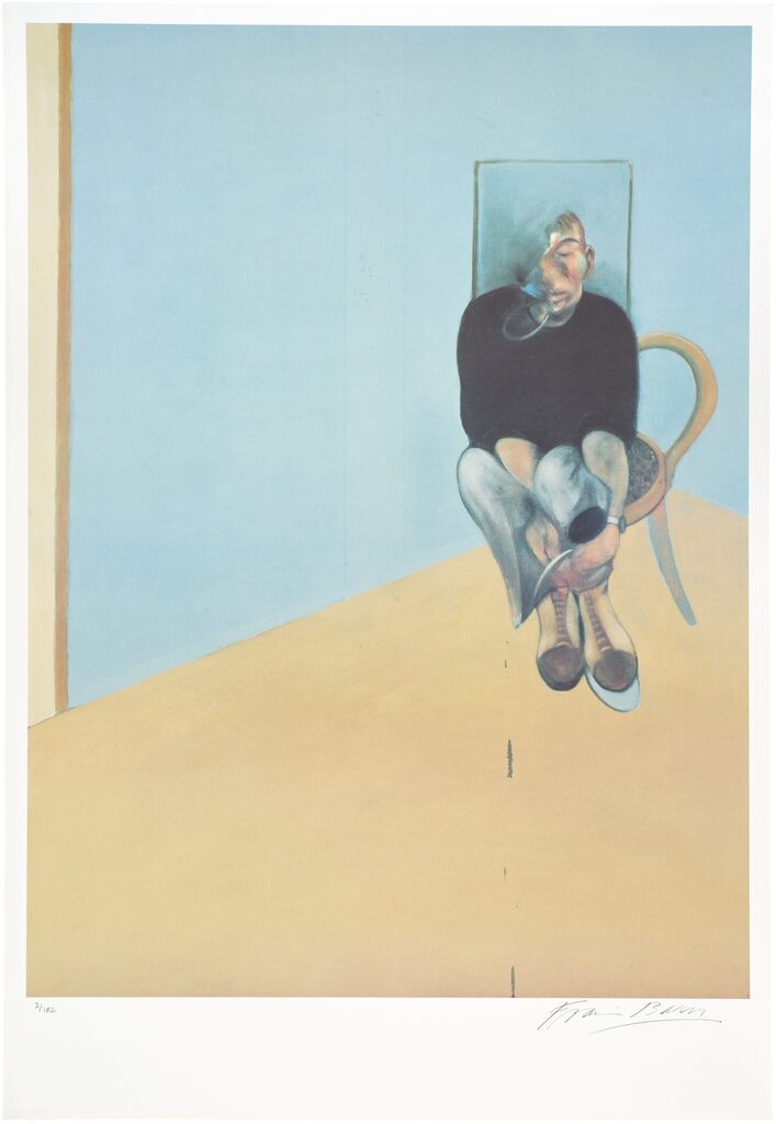 Francis Bacon - Study for Self-Portrait (after, Study for Self-Portrait 1982) (S. 35, T. 16)