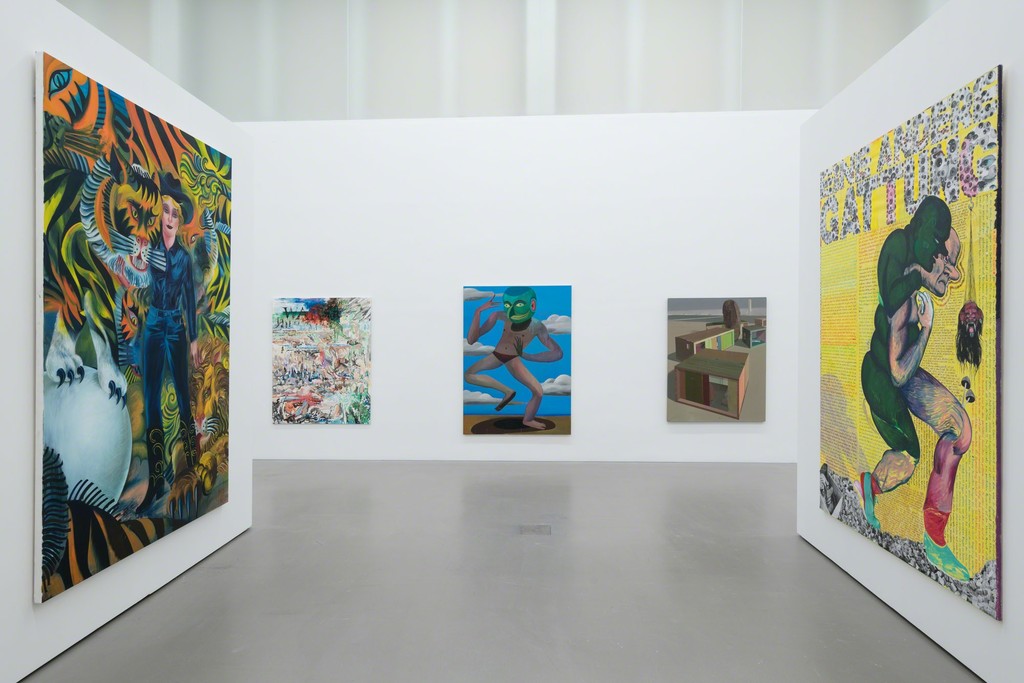 Installation view MDBK MEETS G2 with art works by Sebastian Gögel, Uwe Kowski, Christoph Ruckhäberle, Ulf Puder & Paule Hammer © the artists & MdbK Leipzig, photo: Dotgain.info Installation view MDBK MEETS G2 with art works by Sebastian Gögel, Uwe Kowski, Christoph Ruckhäberle, Ulf Puder & Paule Hammer © the artists & MdbK Leipzig, photo: Dotgain.info
