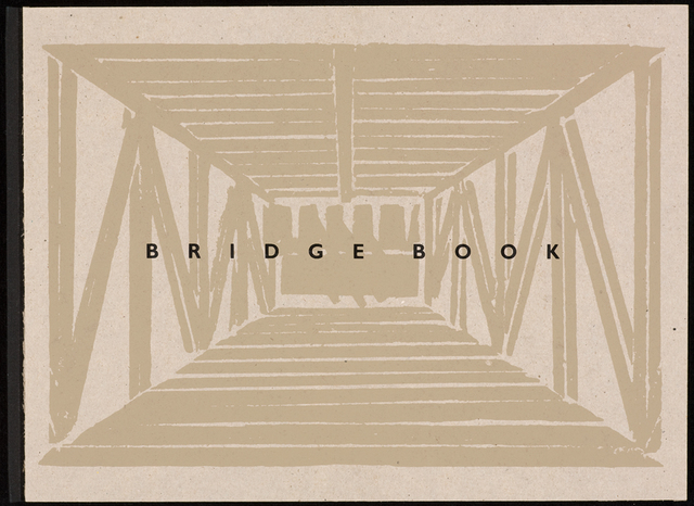 Siah Armajani, ‘Bridge Book’, 1991, Other, Book in cardboard slipcase: woodcut, letterpress on paper, Walker Art Center