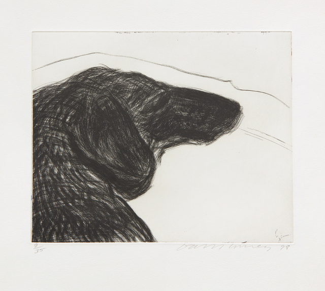 David Hockney, ‘Dog Etching No. 6, from Dog Wall’, 1994, Phillips