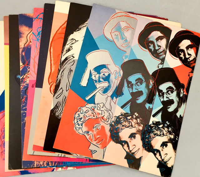 Andy Warhol, ‘Andy Warhol Ten Portraits of Jews of the 20th Century (set of ten 1980 cards)’, 1980, Lot 180