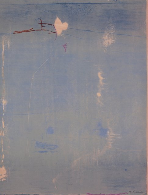 Helen Frankenthaler, ‘Cameo’, 1980, Print, Woodcut in colors on grey-pink TGL handmade paper, Heritage Auctions
