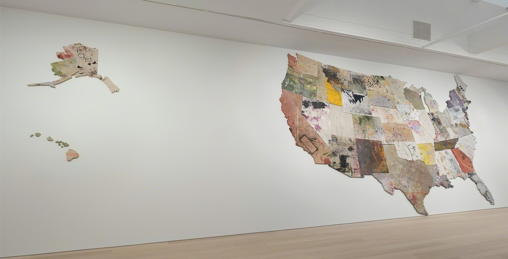 Artwork © Nate Lowman. Photo: Rob McKeever. Courtesy Gagosian. Artwork © Nate Lowman. Photo: Rob McKeever. Courtesy Gagosian.