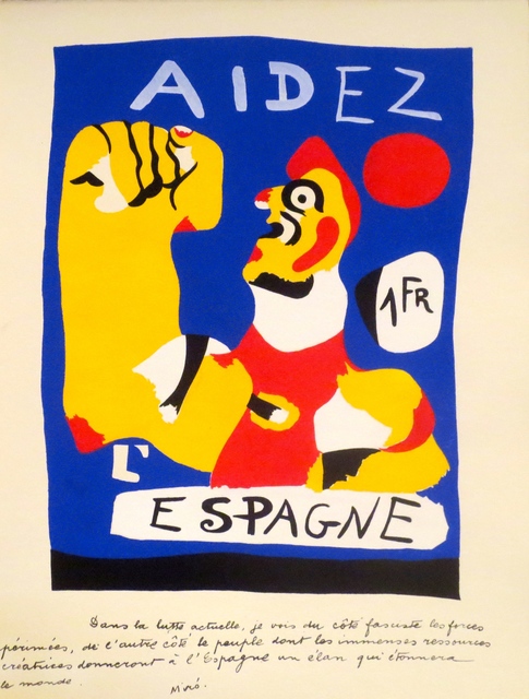 Joan Miró, ‘Aidez L'Espagne’, 1937, Isselbacher Gallery