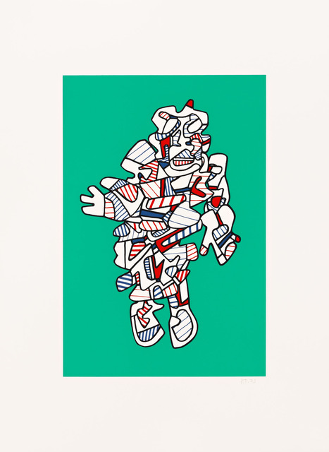 Jean Dubuffet, ‘Protestator (Green)’, 1973, Pace Prints