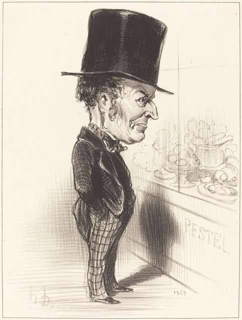Honoré Daumier, ‘Jean Charles Besnard’, 1849, National Gallery of Art, Washington, D.C.