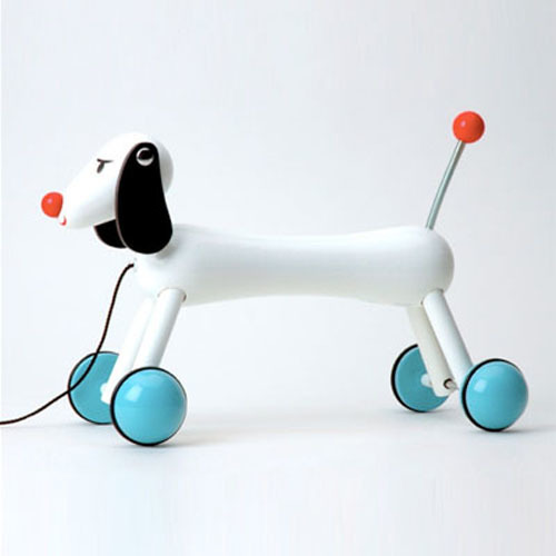 pull toy dog