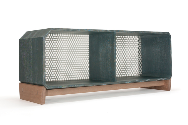 Rich Brilliant Willing, ‘11.6 ft³’, 2011, Design/Decorative Art, Cerused Oak, Powder-Coated Steel, Bleached White Oak, Volume Gallery