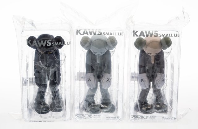 KAWS, ‘Small Lie, set of three’, 2017, Heritage Auctions