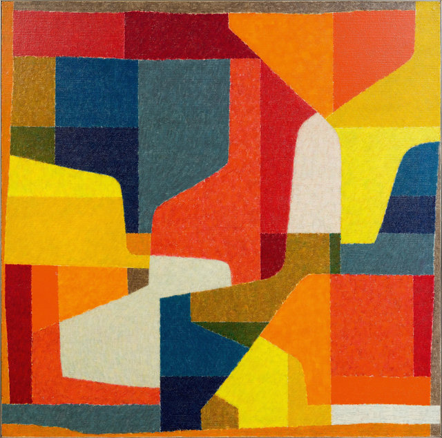 Carlo L. Vivarelli, ‘Untitled’, 1962, Painting, Oil on pavatex, Koller Auctions