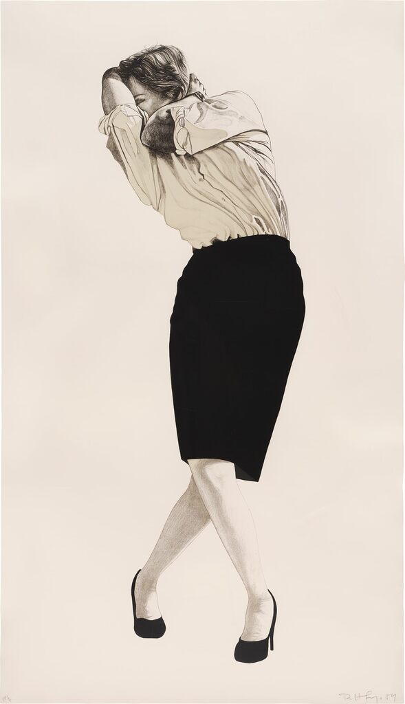 Robert Longo - Cindy, from Men in the Cities