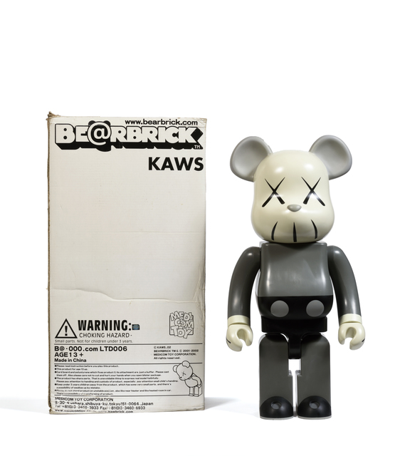 kaws chomper bearbrick 1000