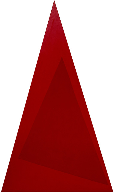 Irene Buarque, ‘Triangulo vermelho’, 1988, GALERÍA JOSÉ DE LA MANO