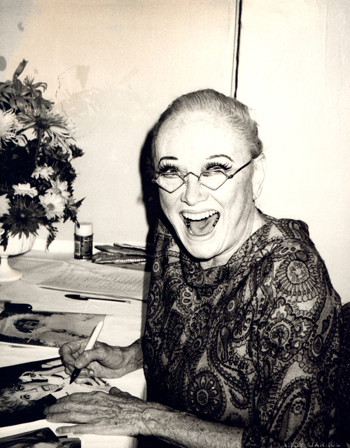 Andy Warhol, ‘Andy Warhol, Photograph of Phyllis Diller circa 1983’, ca. 1983, Photography, Silver gelatin print, Hedges Projects