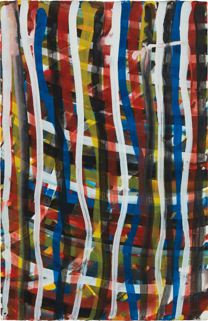 Sol LeWitt, ‘Wavy Vertical Brushstrokes’, 1994, Phillips