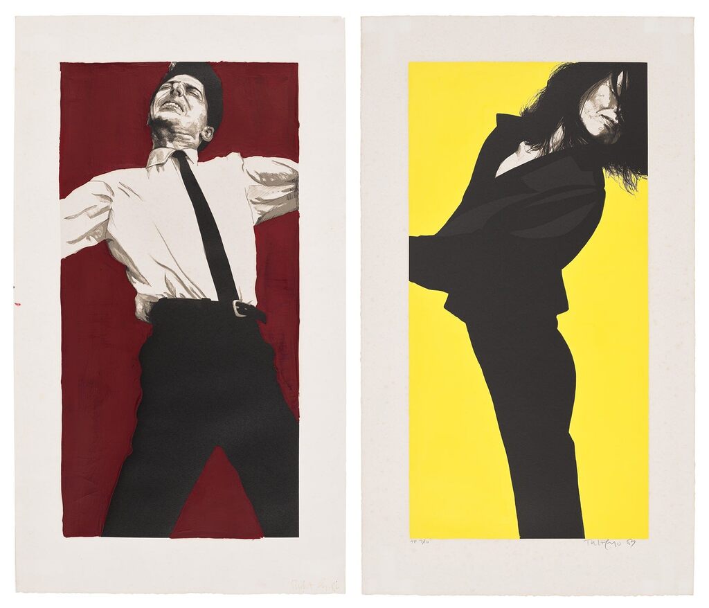 Robert Longo - Jules; and Gretchen, from Men in the Cities