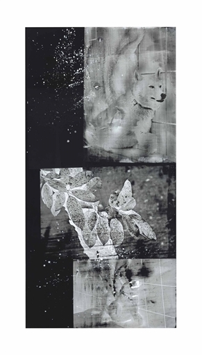 Robert Rauschenberg, ‘Wolf Wood (Urban Bourbon series)’, Acrylic on enameled aluminum, Christie's