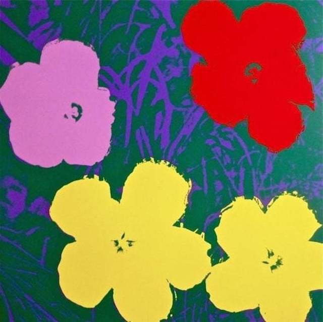 Andy Warhol, ‘Flowers IV’, 1970, Print, Screenprint in colors on museum board, michael lisi / contemporary art